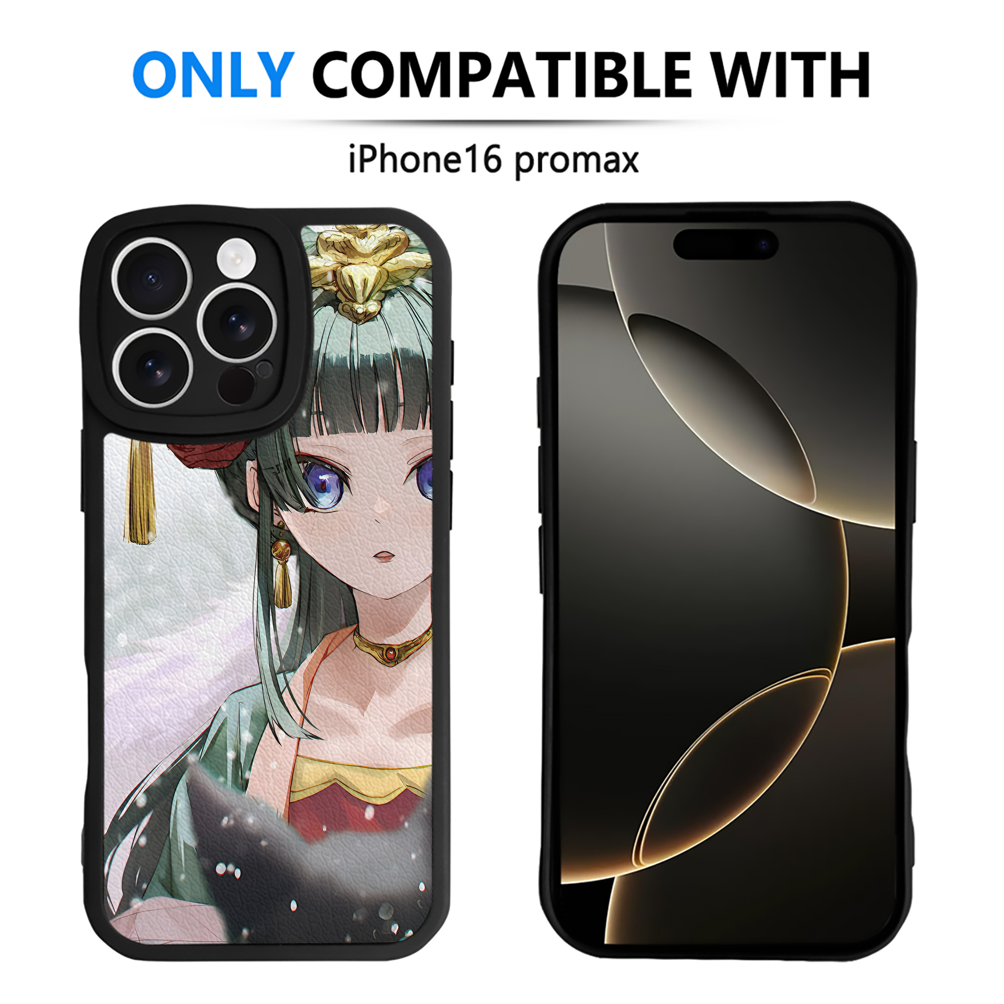 薬屋のひとりごと The Apothecary Diaries 【iPhone 16シリーズ対応】シリコンスマホケース（レザー調） 材質：シリコン